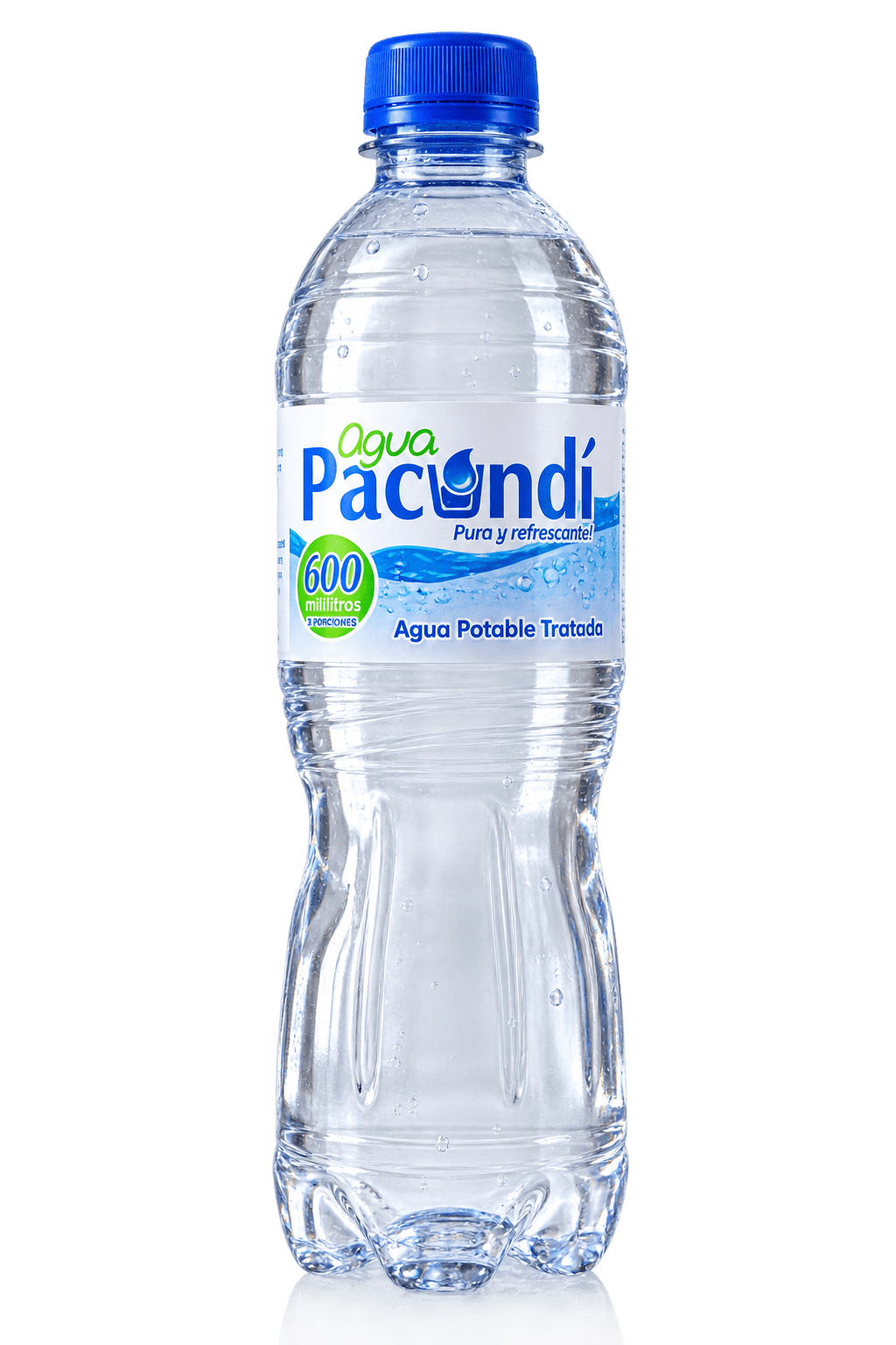 Botella personal 600ml Agua Pacundí