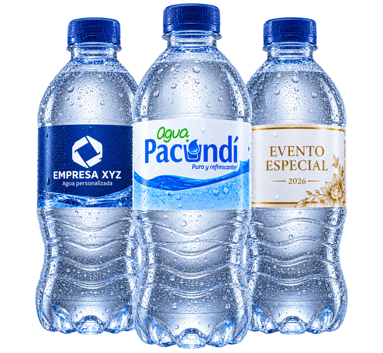 Presentación para eventos Agua Pacundí
